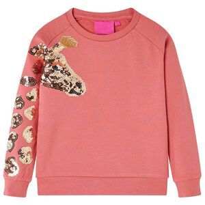 vidaXL Sudadera infantil rosa envejecido 92