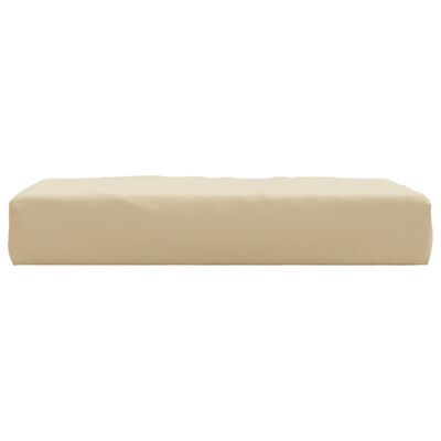 vidaXL Cojín para sofá de palets tela Oxford beige 60x60x8 cm