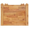 vidaXL Jardinera arriate madera maciza acacia 160x60x44 cm