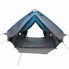 vidaXL Tienda tipi con techo Azul y gris 490 x 410 x 210 cm