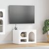 vidaXL Mueble de TV brillante 60 x 35 x 40 cm Madera de ingenier&iacute;a
