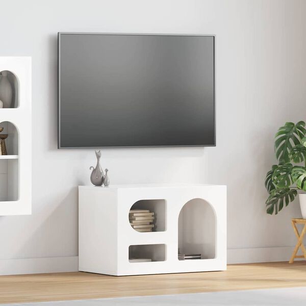 vidaXL Mueble de TV brillante 60 x 35 x 40 cm Madera de ingenier&iacute;a