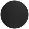 vidaXL Encimera &Oslash; 70 x 1,5 cm Redondo Madera de ingenier&iacute;a Negro