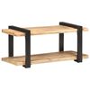 vidaXL Mueble para TV de madera maciza de mango rugosa 90x40x40 cm