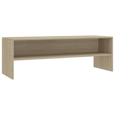 vidaXL Mueble de TV madera contrachapada roble Sonoma 120x40x40cm