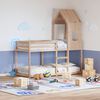 vidaXL Techo de cama infantil madera maciza pino 60x89x134,5 cm
