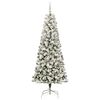 vidaXL &Aacute;rbol de Navidad artificial con ramas articuladas 180 cm