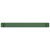 vidaXL Jardinera arriate acero galvanizado verde 396x100x36 cm
