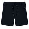 Pantal&oacute;n corto infantil con cord&oacute;n azul marino 128