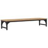 vidaXL Soporte para Monitor Roble artisan 85 x 23 x 15,5 cm