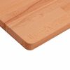 vidaXL Tablero de mesa cuadrado de madera maciza de haya 50x50x2,5 cm