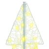 vidaXL &Aacute;rbol de Navidad con 100 LED C&aacute;lido 120 cm Acr&iacute;lico