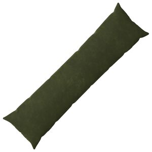 vidaXL Coj&iacute;n HEERLEN Verde 40 x 145 cm Microfibra de forro polar