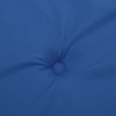 vidaXL Cojín de banco de jardín tela Oxford azul 120x50x3 cm