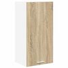 vidaXL Mueble colgante con puerta Roble Sonoma y 40 x 31 x 80 cm