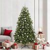 vidaXL &Aacute;rbol de Navidad artificial Verde 210 cm PVC y Metal
