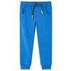 vidaXL Pantalones de ch&aacute;ndal infantiles azul 104