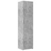 vidaXL Aparador de madera de ingenier&iacute;a gris hormig&oacute;n 45x42,5x185 cm