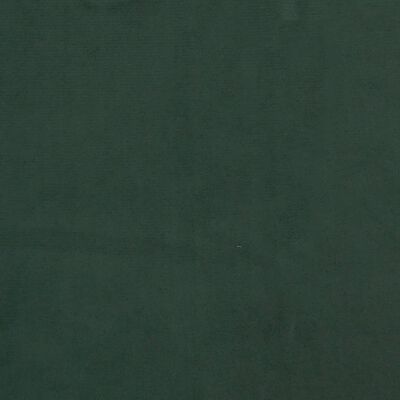 vidaXL Cabecero de terciopelo verde oscuro 80x7x78/88 cm