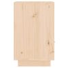 vidaXL Mesita de noche madera maciza de pino 40x34x55 cm