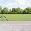 vidaXL Poste de Valla Verde 25 x 0,4 m (malla de 25 x 25 mm)