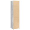 vidaXL Aparador alto madera de ingenier&iacute;a gris Sonoma 45x41x185 cm