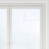 vidaXL L&aacute;minas de ventana esmerilada 3 uds PVC blanco