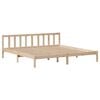 vidaXL Estructura de cama sin colch&oacute;n madera maciza de pino 180x200 cm