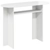 vidaXL Mesa Consola Brillante 100 x 39,5 x 75 cm Madera de Ingenier&iacute;a