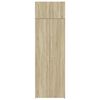 vidaXL Armario de madera de ingeniería roble Sonoma 70x42,5x225 cm