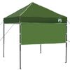 vidaXL Carpa Dosel Manual Verde 194 x 194 x 251 cm tela