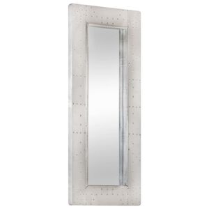 vidaXL Espejo aviador de metal 110x50 cm