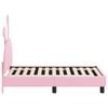 vidaXL Estructura de cama para niños pequeños con cabecera Rosa