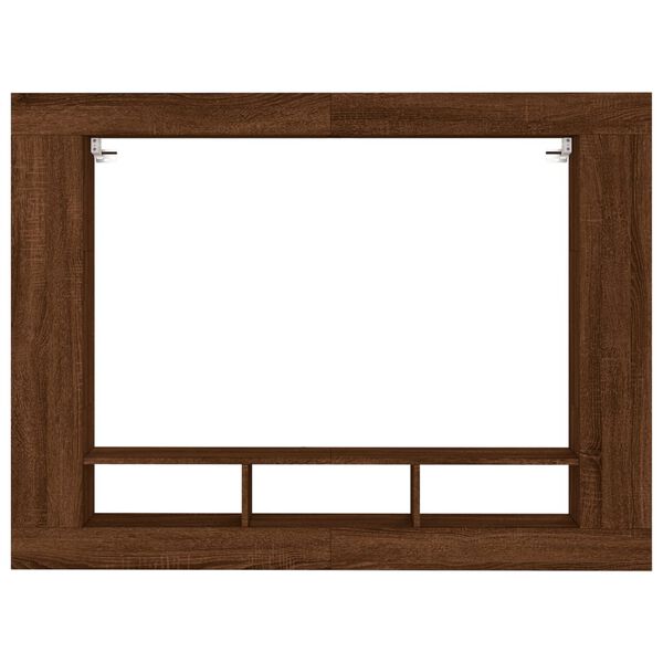 vidaXL Mueble para TV madera de ingenier&iacute;a roble marr&oacute;n 152x22x113 cm