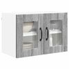 vidaXL Mueble de Cocina con estante 2 pcs Gris Sonoma 60 x 31 x 40 cm