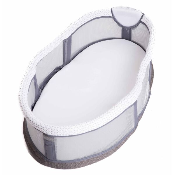 Bo Jungle B-Baby Cuna de colecho con luz plegable gris