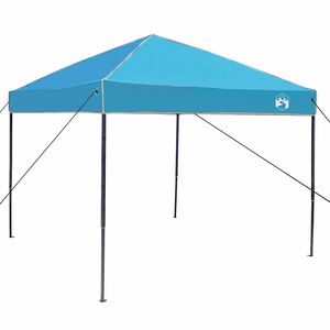 vidaXL Carpa Dosel Manual Azul 243 x 243 x 251 cm tela
