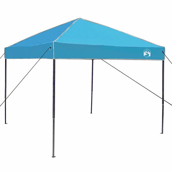 vidaXL Carpa Dosel Manual Azul 243 x 243 x 251 cm tela
