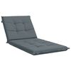 vidaXL Coj&iacute;n de Tumbona GEMERT 100% Poli&eacute;ster Azul 190 x 80 x 9 cm