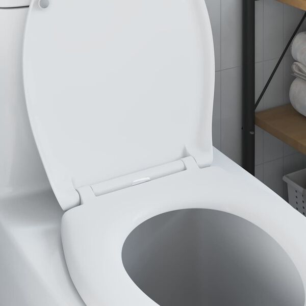 vidaXL Asiento de WC 44,8 x 37,3 x 4,2 cm Duroplast
