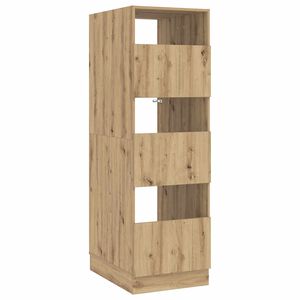 vidaXL Armario de lavander&iacute;a con puerta Roble artisan 50 x 68 x 162 cm