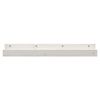 vidaXL Estantes de pared 2 uds madera maciza de pino blanco 80x12x9 cm