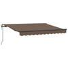 vidaXL Toldo retr&aacute;ctil Topo 600 x 350 cm Tela y Aluminio