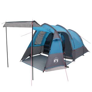 vidaXL Tienda de campa&ntilde;a tipo t&uacute;nel 390 x 215 x 152 cm Azul