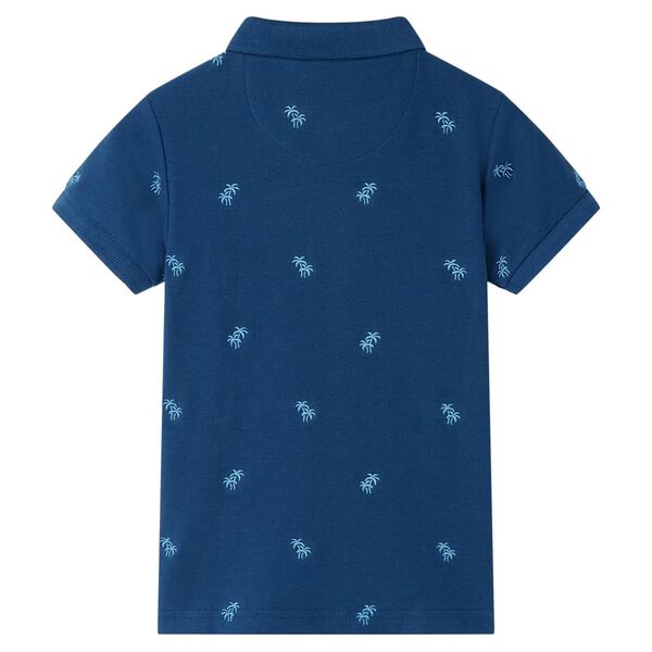 Polo infantil azul oscuro 104