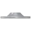 vidaXL Percha con Agujero de Llave 2 pcs Plateado 45 x 16 x 3.5 mm