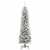 vidaXL &Aacute;rbol de Navidad artificial 210 cm PVC, Metal y Pl&aacute;stico
