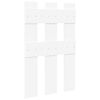 vidaXL Perchero de pared 65 x 3 x 100 cm Madera de ingenier&iacute;a