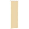 vidaXL Estor Enrollable Opaco Beige 55x150 cm Tela Ancho 50,7 cm