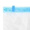 vidaXL Bolsas de almacenamiento 50 pcs Transparente y Azul 100 x 80 cm